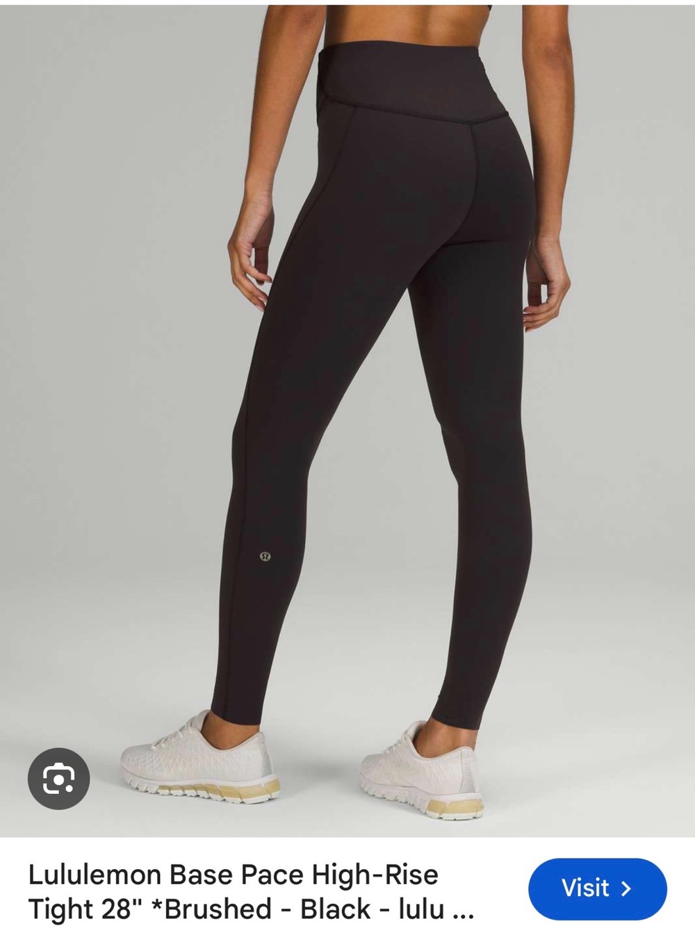 lululemon athletica High-Rise Base Pace Tights — Black